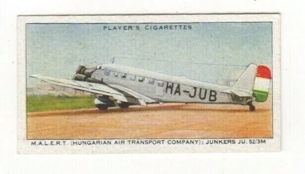 International Air Liners. #27 Malert (Hungarian Transport). Junkers JU 52/3M