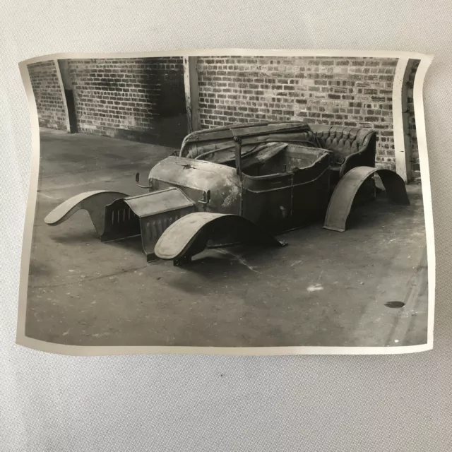 Vintage De Dion Bouton Car Automobile Parts Photo Photograph Print