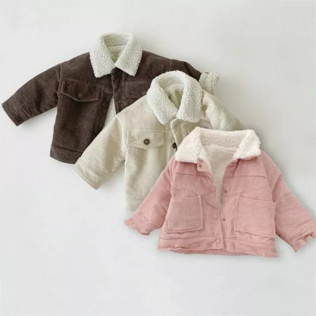 Enfants Vestes Manteau Chaud Automne Hiver Garçon Fille Bébé Vêtements