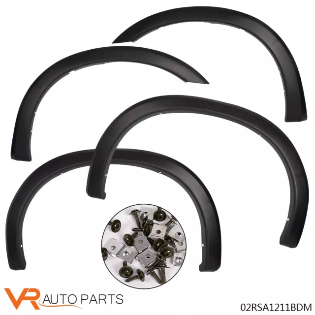 Factory Style Wheel Fender Flares Fit For 99-07 Ford F250 F350 Super Duty