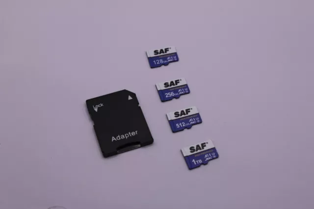 Micro SD Memory Card U3 A2 32GB64GB 128GB 256GB 512GB 1TB Class 10 With Adapter