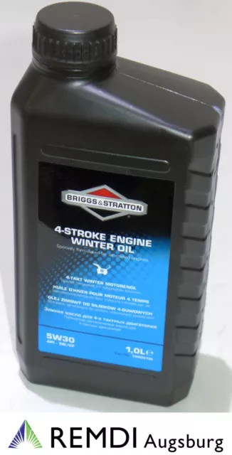 Winter - Motoröl Briggs & Stratton SAE 5W30 1 Ltr. 100007W für Schneeräumer