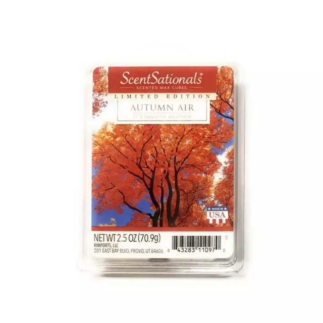 ScentSationals 2.5 oz Scented Wax Melts BRAND NEW (You Choose the Scent)