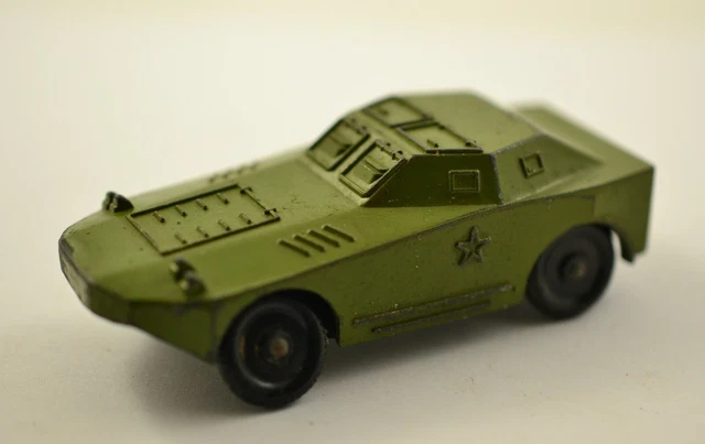 Vintage Soviet Army BRDM-1 Armored Car Military WW2 Metal Tank Toy