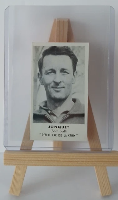JUST FONTAINE, STADE DE REIMS, RARE FOOTBALL ROOKIE CARD KOP