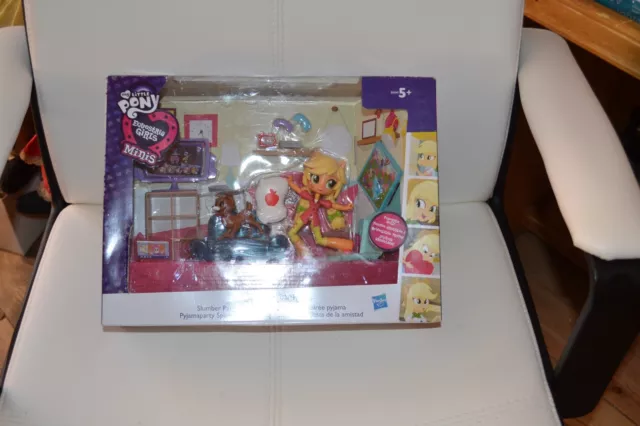 my little pony jeux pour soiree pyjama neuf equestria girls boite abimee