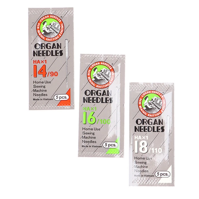5pcs/Pack of HAX1 Sewing Needles ORGAN Household Sewing Machine Needles - tk 3