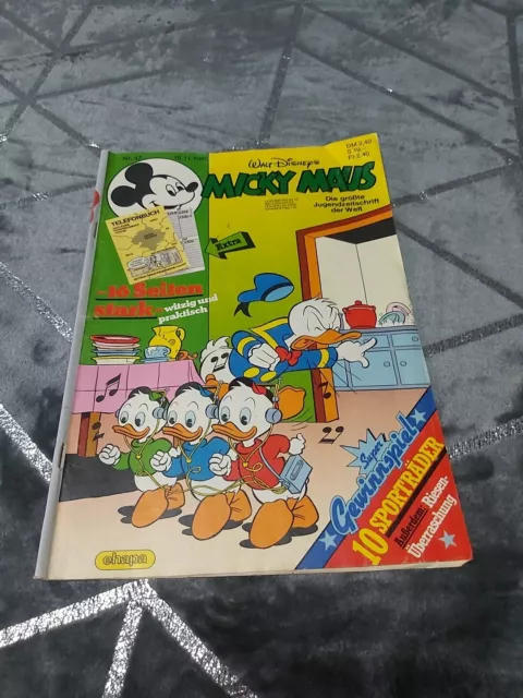 Micky Maus Heft Nr.47 / 1985 Walt Disney ( Nr: 100A )