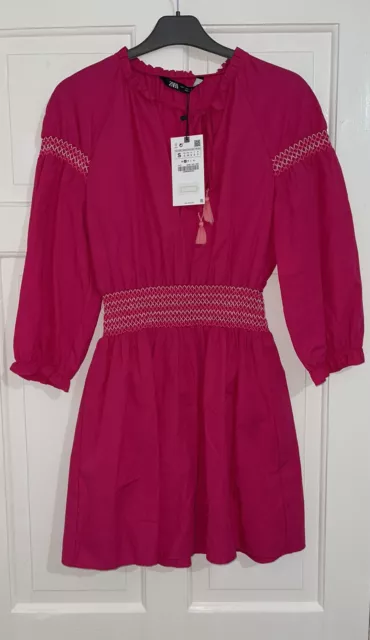 Abito on sale fucsia zara