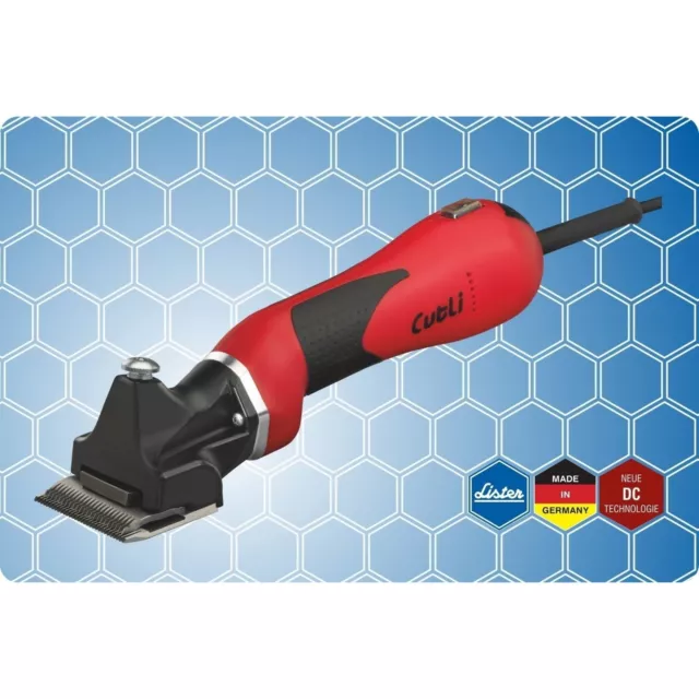 LISTER Cutli Pferdeschermaschine, rot/schwarz 2