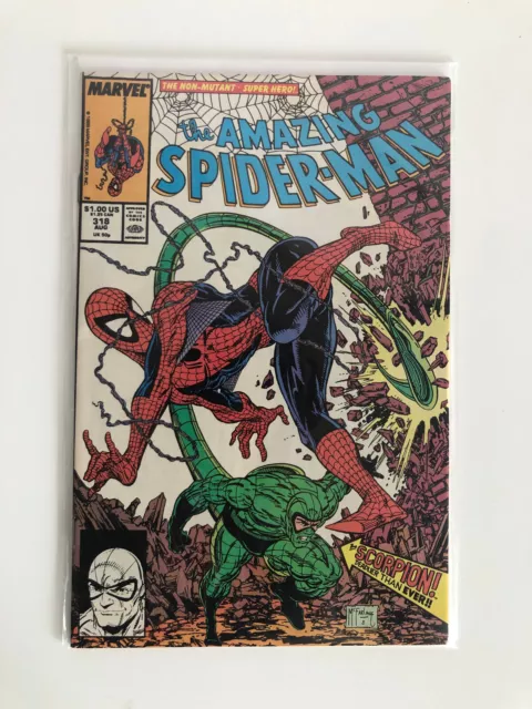 The Amazing Spider-Man 318 1989 Marvel Comics Todd Mcfarlane