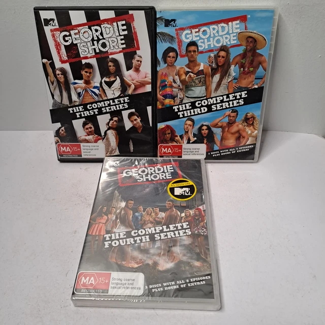 GEORDIE SHORE DVD Series 1 3 4 Region 4 Free Postage 8 33.99