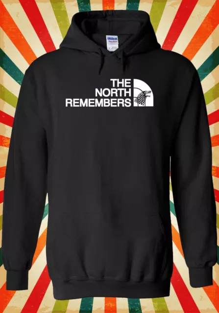 The North Remembers Game of Thrones Men Women Unisex Top Hoodie Sweatshirt 3201