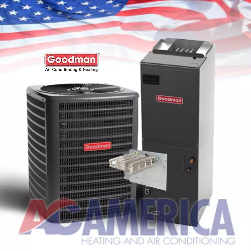 Goodman 2.5 Ton (14.3 SEER 2) Heat Pump Split System GSZB403010 + AMST30BU1400 Goodman 2.5 Ton (14.3 SEER 2) Heat Pump Split System GSZB403010 + AMST30BU1400