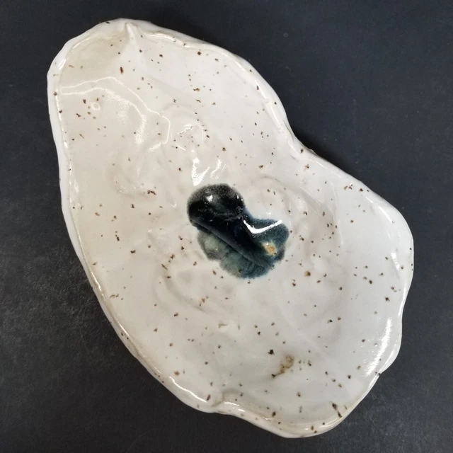 Oyster Dish Studio Art Pottery Louisiana NOLA Seafood Beach House Coastal Decor