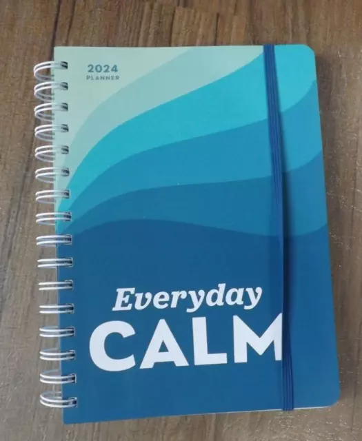 NEW 2024 EVERYDAY Calm Planner A SelfCare Organizer & Anxiety Log to