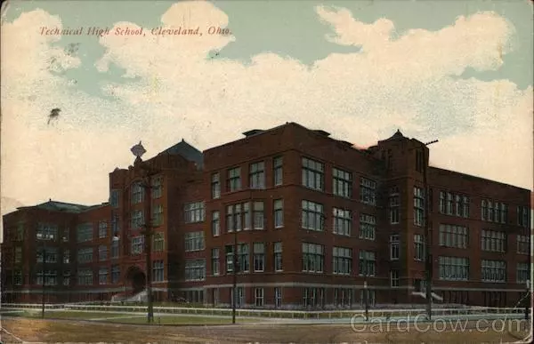 CLEVELAND,OH TECHINCAL HIGH School Cuyahoga County Ohio Antique ...