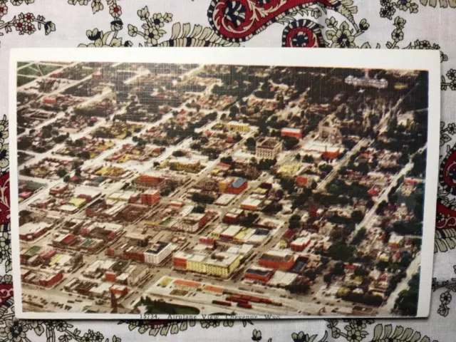 Airplane View of Cheyenne, Wyoming