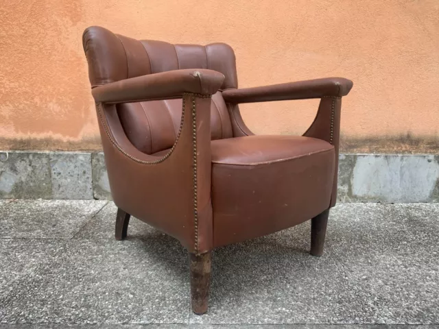 Poltrona Lounge Anni 30 Vintage Design Art Deco Art Nouveau Armchair Sessel