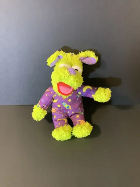 Jim Henson's Pajanimals Apollo Green Plush Stuffed Animal Sprout Muppet 8” Tomy