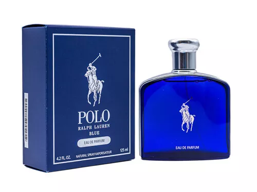 Polo Blue by Ralph Lauren 4.2 oz EDP Parfum Cologne for Men Brand New In Box