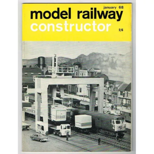 Model Railway Constructor Magazine January 1968 mbox3390/f January 1968