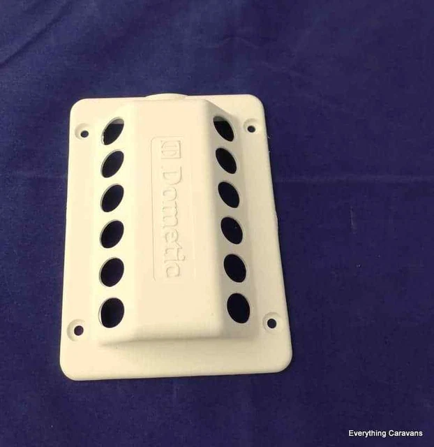 Dometic Plastic Outer Vent Cover for Flue Kit 3 Way Fridge Caravan - Cream