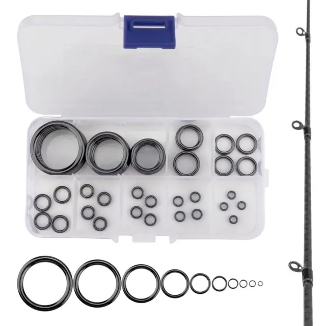 O RING EYE Ceramic Ring Repair Kit Fishing Rod Guide Tackle Box Accessories  $3.51 - PicClick AU