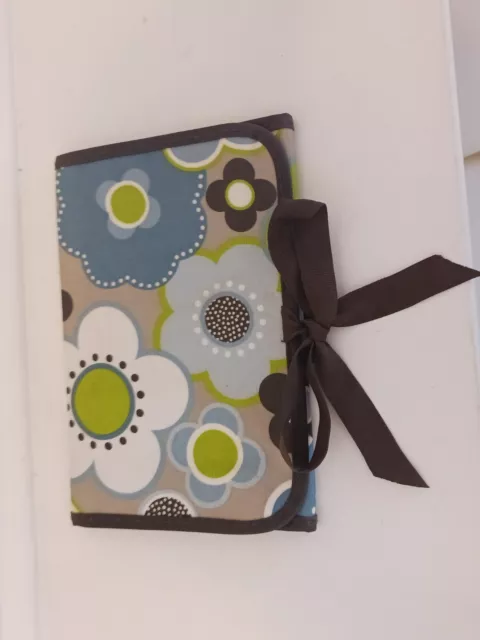 Thirty One ~ Floral Harvest ~ Fold N Go ~ Organizer ~ Travel ~ Ribbon Closure