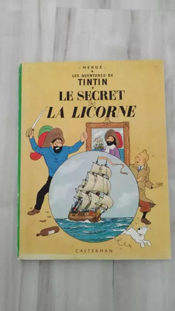 Comic Herge Tintin Le Secret de La Licorne