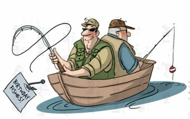 Fishing Men Transparent Rubber Stamp Metal Die Sheet Water Sports Scrapbooking
