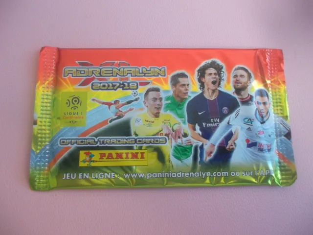 1 Packet Panini Adrenalyn 2017 2018 Ligue 1 Psg Om Rookie Mbappe? Ultra Rare