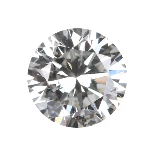 0.39 Ct. Natural Round Cut White E Color Diamond, VVS2 Clarity EGL Certified