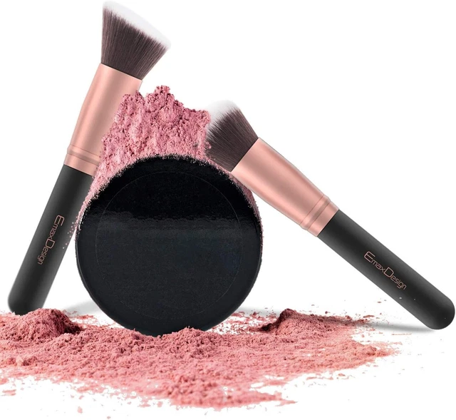 Pennelli Make Up EmaxDesign 17 pezzi Set di pennelli per trucco Fondotinta Cipri 4
