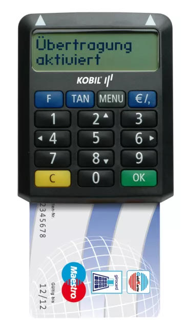 Kobil TAN Optimus comfort schwarz (S) (chipTAN|sm@rt TAN plus |optic) Generator 2