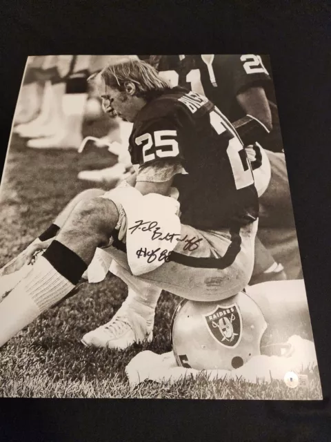 Fred Biletnikoff Oakland Raiders Signed 16x20 Photo Beckett Fred Biletnikoff Oakland Raiders Signed 16x20 Photo Beckett
