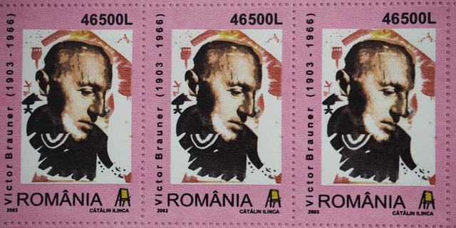 2003 Rumänien; 100 Serien Persönlichkeiten, **/MNH, MiNr. 5737/40, ME 700,- 3