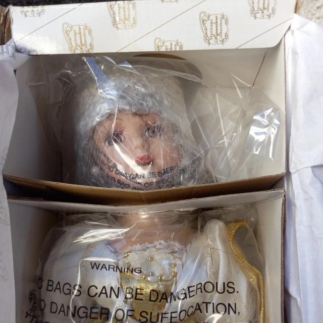 Jolene Noel Porcelain Angel Doll Hand painted & detailed Heritage Signature LN