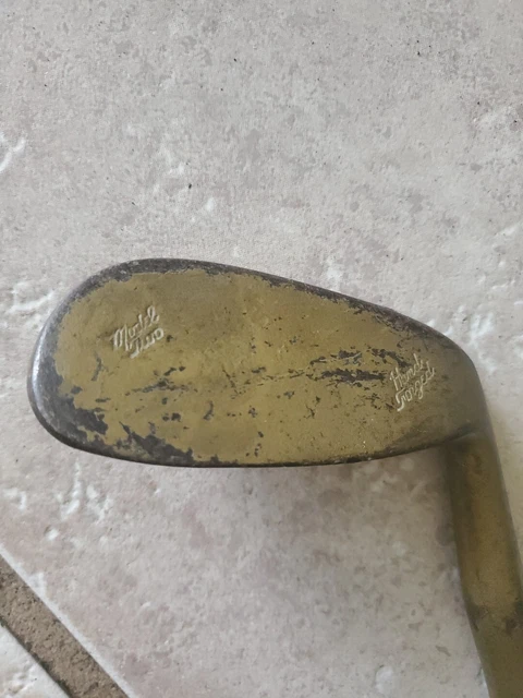 Ancien Club De Golf The Shieler Mashie Niblick #2 - Manche En Caryer Forgé Main - Herts UK