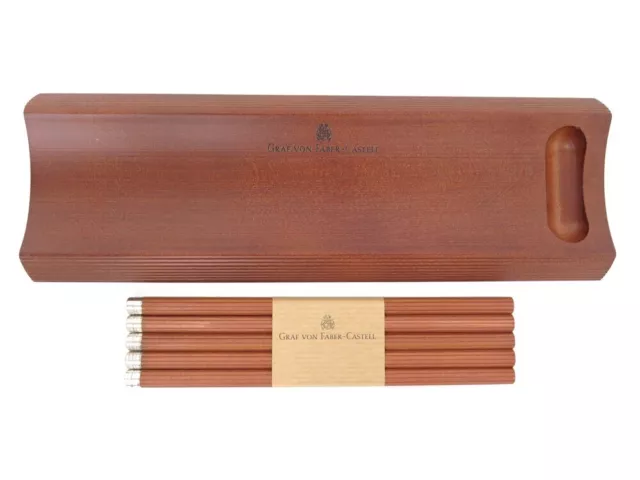 Neuf Set Graf Von Faber-Castell 118535 Plumier 5 Crayons En Bois New Pencil 250€