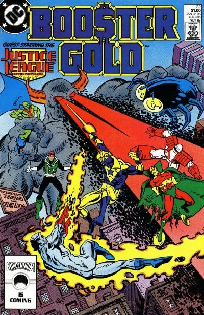 Booster Gold #22 DC Comics November Nov 1987 (VGFN)