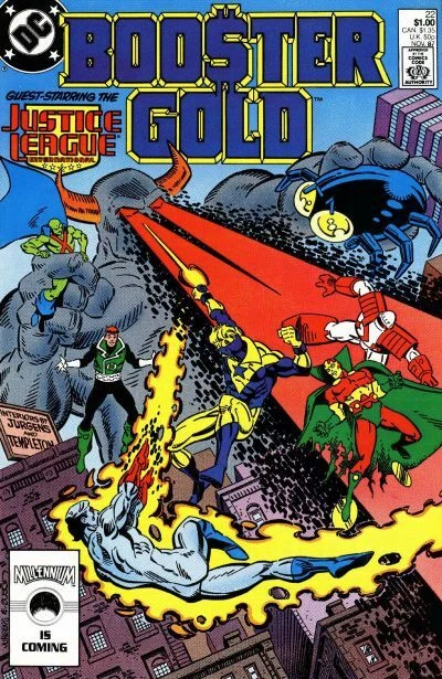 Booster Gold #22 DC Comics November Nov 1987 (VGFN)
