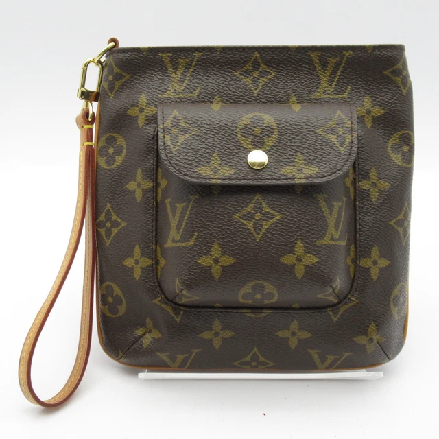 LOUIS VUITTON Partition Monogram Womenbusiness bag Brown Discontinued pro... LOUIS VUITTON Partition Monogram Womenbusiness bag Brown Discontinued pro...
