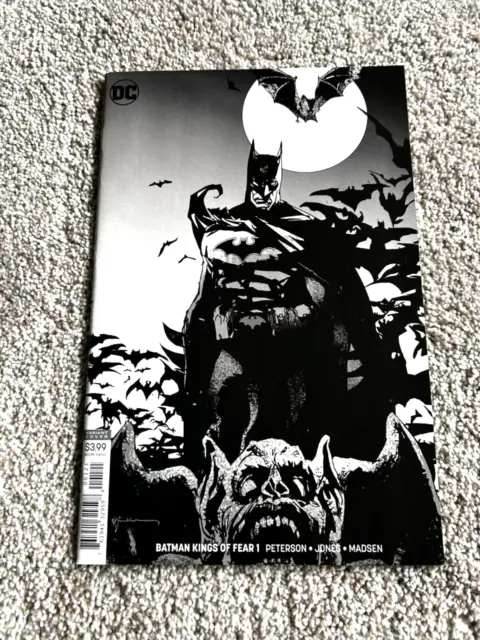 DC Comics Batman Kings of Fear #1 2018 Bill Sienkiewicz Variant Cover