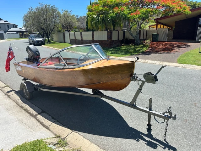 Vintage wooden boat Vintage wooden boat