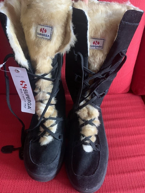 Scarpe superga con pelliccia sale