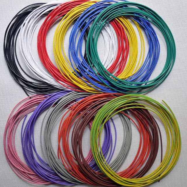 30AWG-16AWG Flexible Stranded PVC Electrical Wire Copper Tinned Cable UL1007