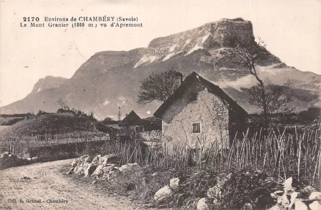 73-Le Mont Granier Vu D Apremont-N�4485-D/0279