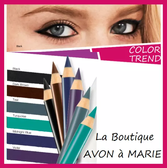 EYE LINER KHOL Crayon yeux COLOR TREND AVON : Port reduit Achetez en Plusieurs!!