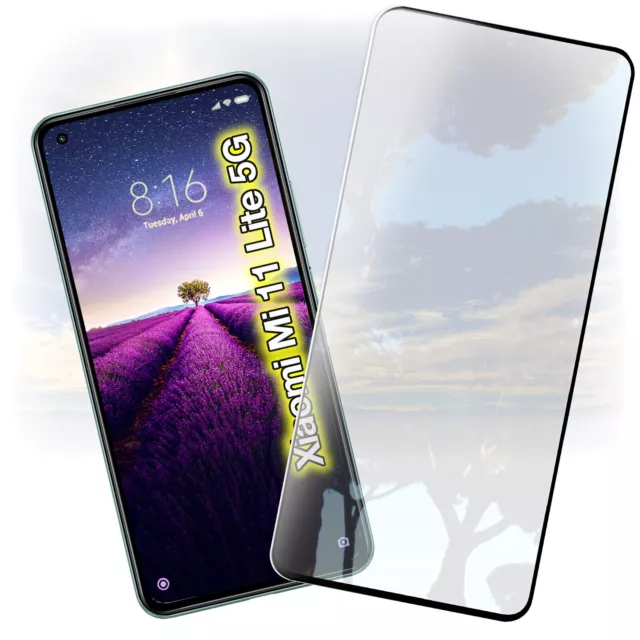 2xFür Xiaomi Mi 11 Lite 5G Panzerfolie Displayschutz Glas Schutzglas Schutzfolie